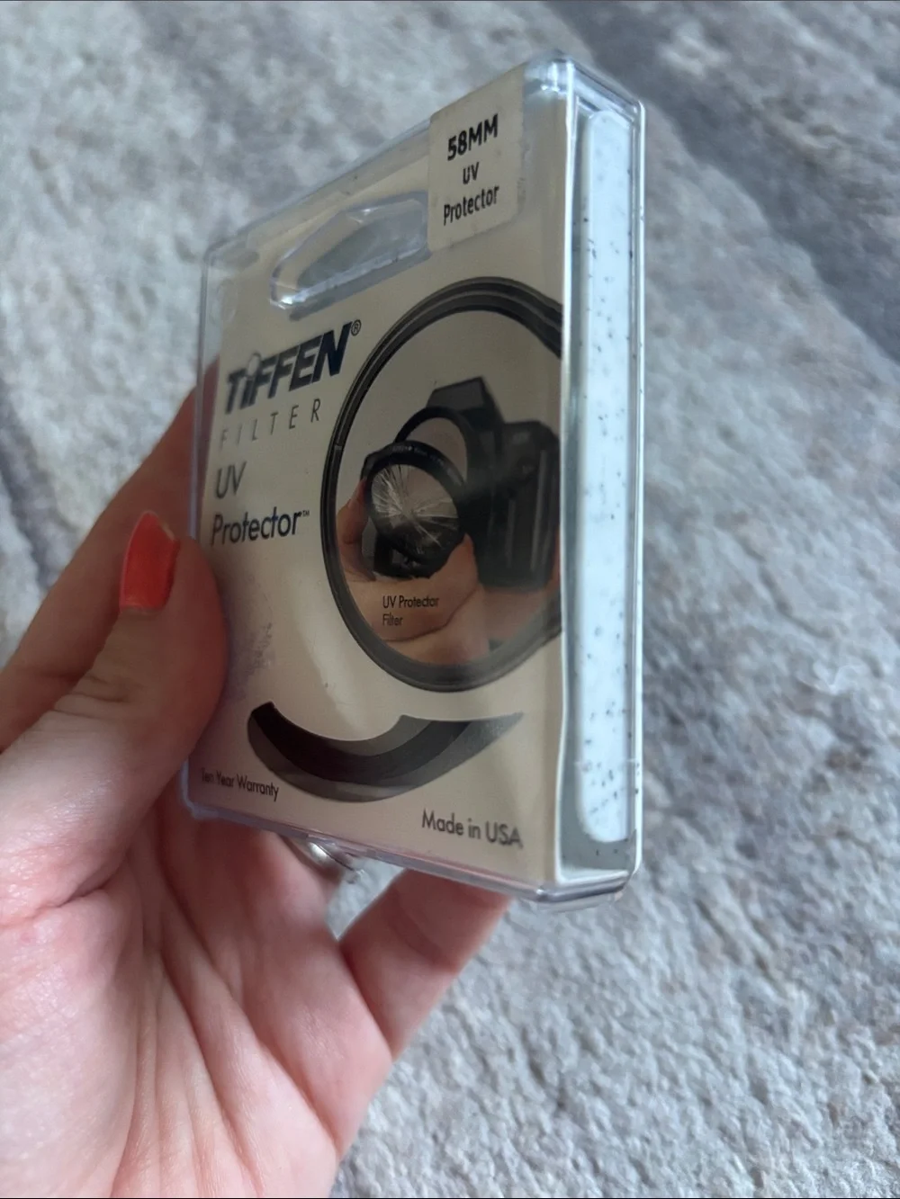58mm UV Protector Filter - Clear